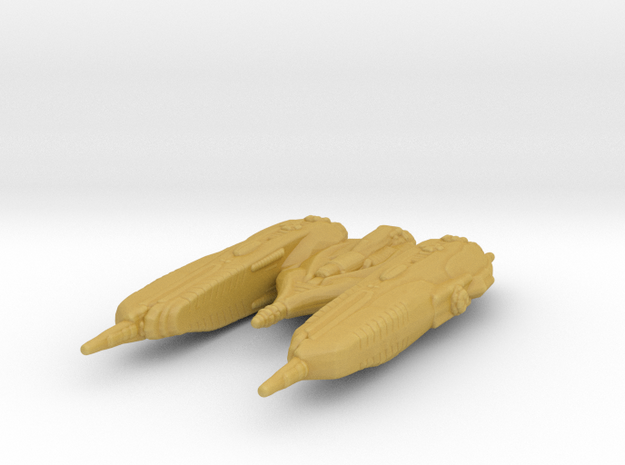 Klingon Jach Class 1/20000 in Tan Fine Detail Plastic