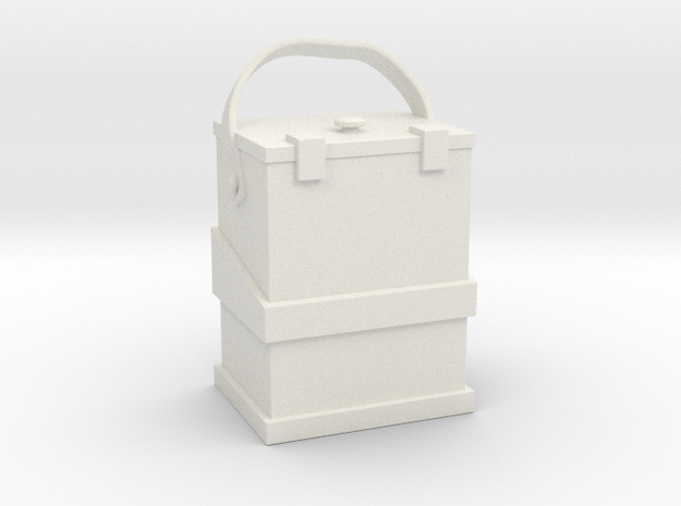 1/6 DKM canister for 20 mm C30 single flak in White Natural Versatile Plastic
