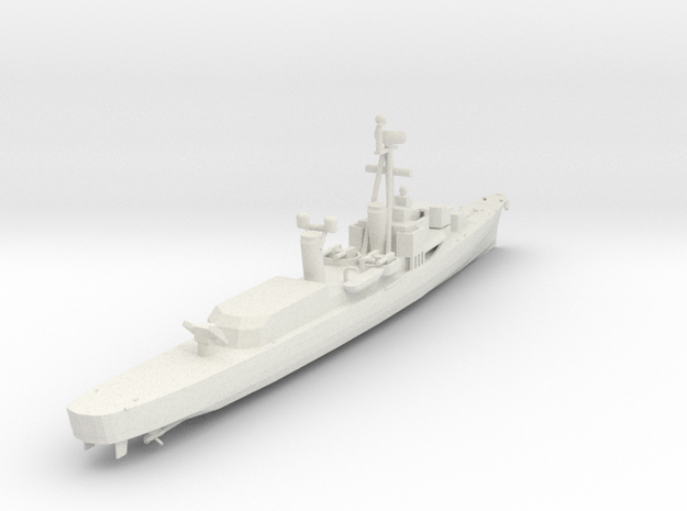 1/500 Scale USS Gyatt DDG-1 in White Natural Versatile Plastic