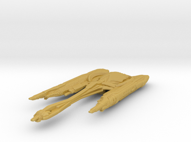 Klingon Qoj Class 1/15000 Attack Wing in Tan Fine Detail Plastic