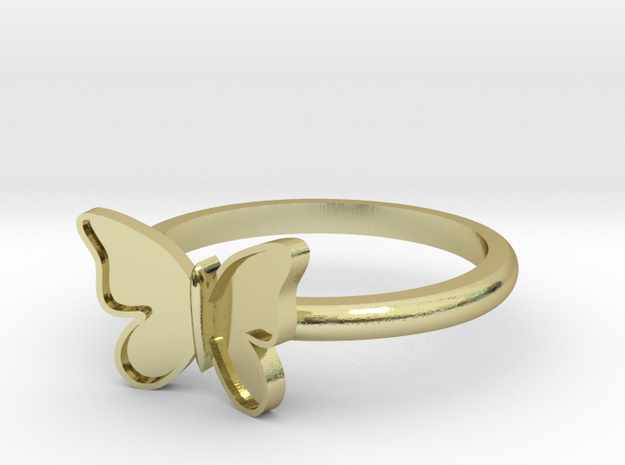 Butterfly Ring in 18K Yellow Gold