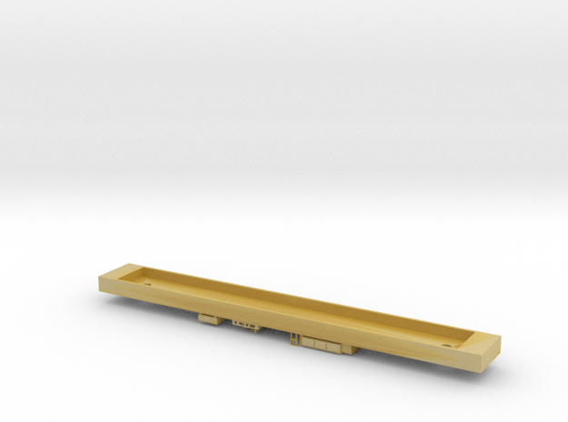 NXDC - X'trapolis Tp Car Dummy Chassis - N Scale in Tan Fine Detail Plastic