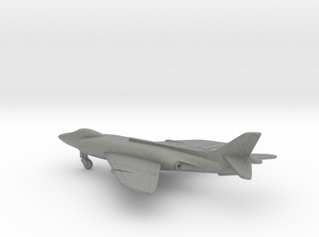 Supermarine Scimitar in Gray PA12: 1:200