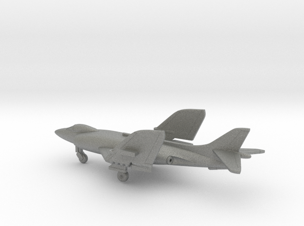 Supermarine Scimitar (folded wings) in Gray PA12: 1:200