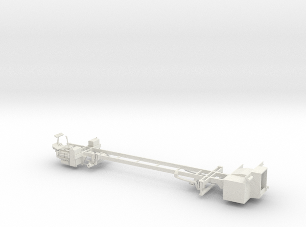 DAF SB2300 bus chassis  in White Natural Versatile Plastic