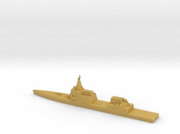 1/700 Scale US Navy DDG(x) Program in Tan Fine Detail Plastic