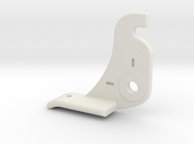 1  1/8"  Atwood WINDOW LATCH  in White Natural Versatile Plastic