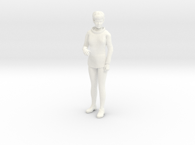 Lost in Space - Maureen Casual  in White Processed Versatile Plastic