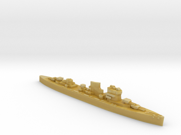 Spanish Baleares cruiser 2.2 inch length in Tan Fine Detail Plastic