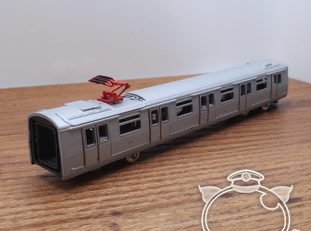 [1/160 ~ Car C] 都城嘉慕列車 / HK MTR Metro Cammell EMU in Clear Ultra Fine Detail Plastic