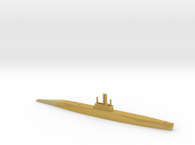 1/700 Scale USS K-Class Submarine Waterline in Tan Fine Detail Plastic