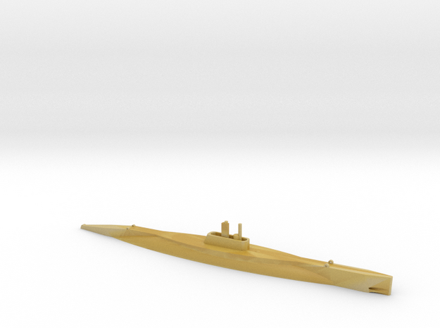 1/700 Scale USS L-Class Submarine Waterline in Tan Fine Detail Plastic