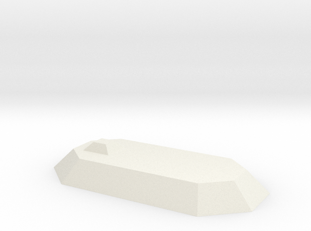 CSS Neuse (Casemate) (1/350) in White Natural Versatile Plastic