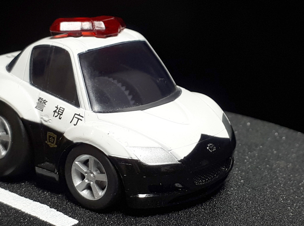 ChoroQ Mazda RX8 5spoke in Tan Fine Detail Plastic