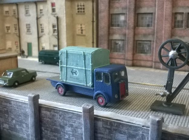 British Railways AFP containers in Clear Ultra Fine Detail Plastic