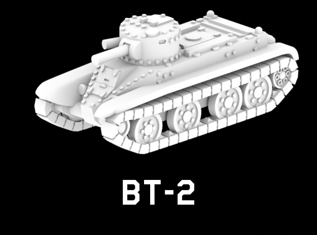 BT-2 in White Natural Versatile Plastic: 1:220 - Z