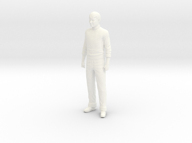Jonny Quest - Jonny - Custom in White Processed Versatile Plastic