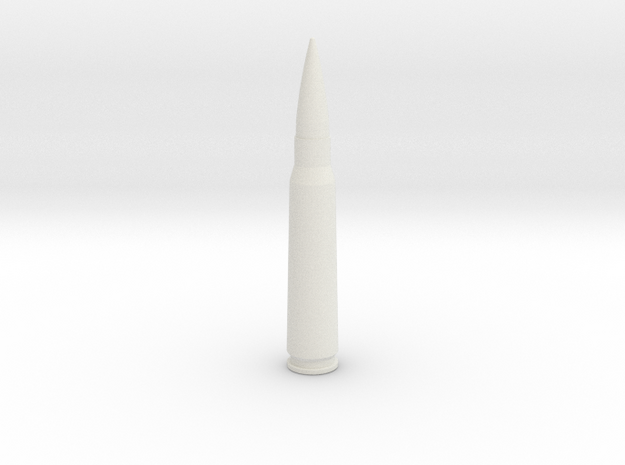 .276 Pedersen T2 prototype cartridge in White Natural Versatile Plastic