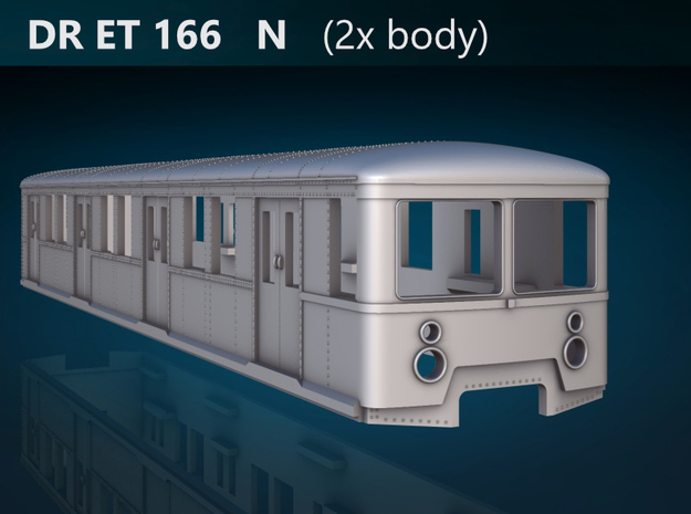 DR ET 166  N [2x body] in Tan Fine Detail Plastic