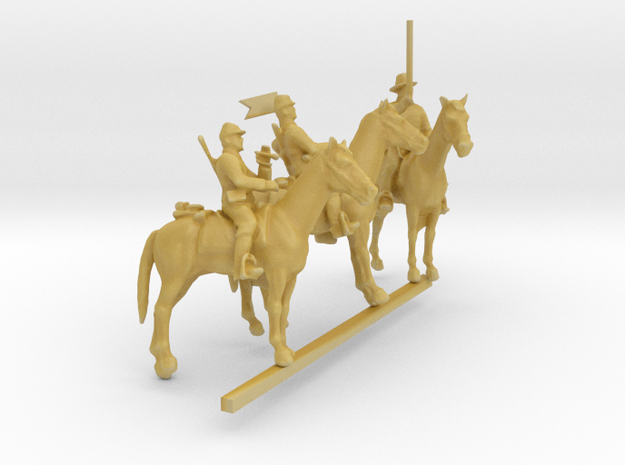 UNION CALVARY 3 in Tan Fine Detail Plastic