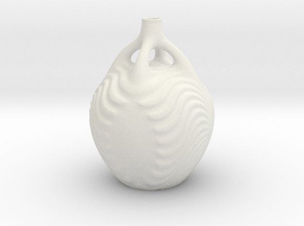 vase2211 in White Natural Versatile Plastic