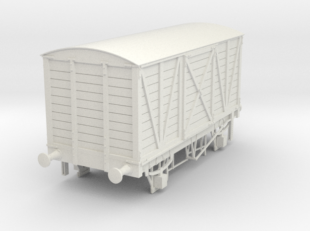 o-32-met-railway-covered-goods-van in White Natural Versatile Plastic