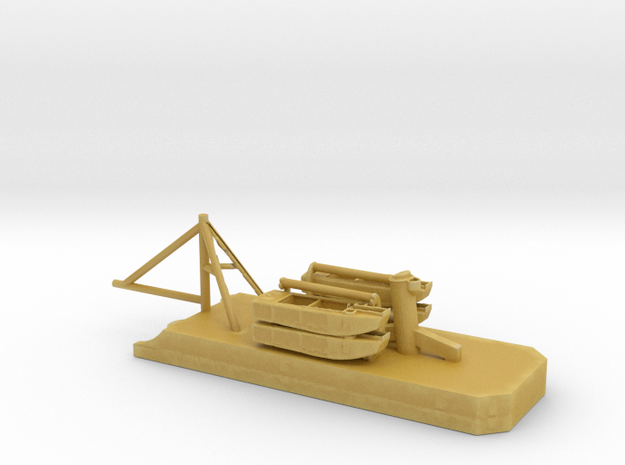 1/700 Scale  APD Aft Structure in Tan Fine Detail Plastic