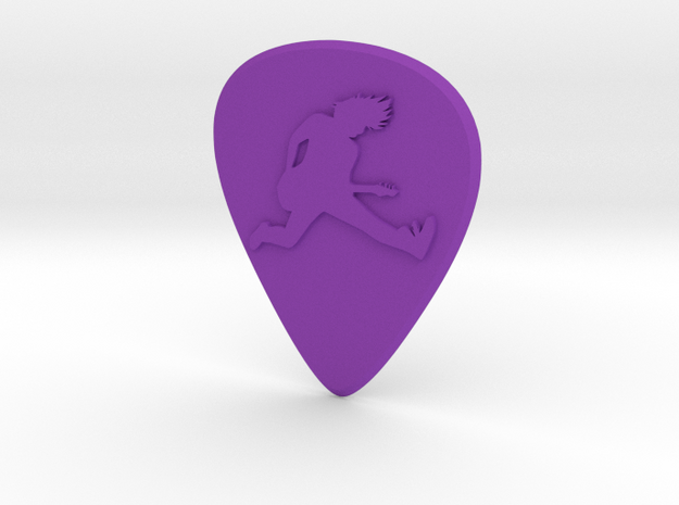 guitar pick_Jump in Purple Processed Versatile Plastic