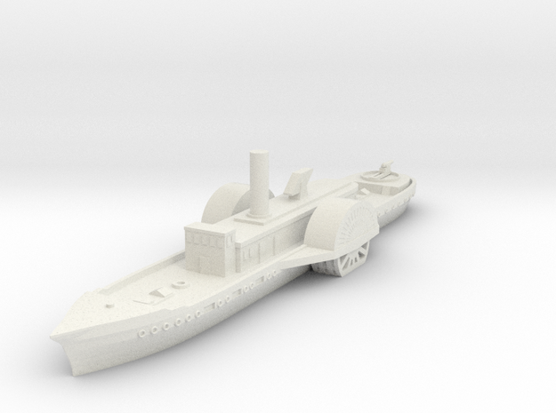 1/600 USS Santiago de Cuba in White Natural Versatile Plastic