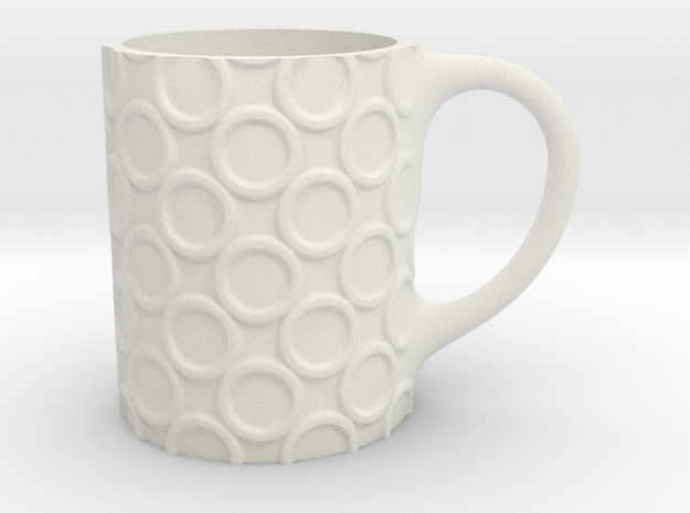 mug circles in White Natural Versatile Plastic