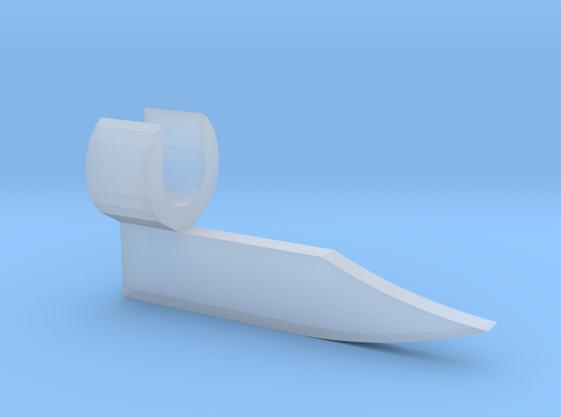 Bayonet in Smooth Fine Detail Plastic