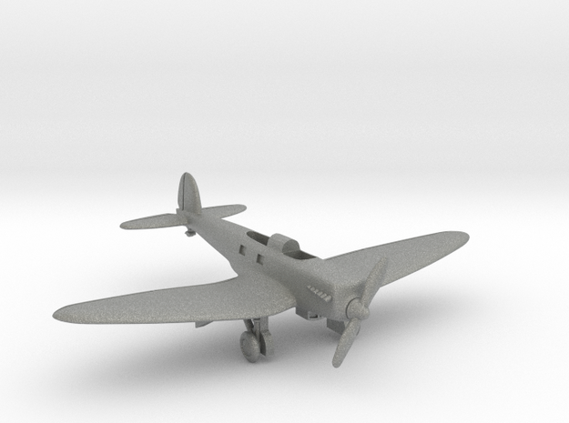 Heinkel He 70E 1/144 (Landing Gear, No Cockpits) in Gray PA12