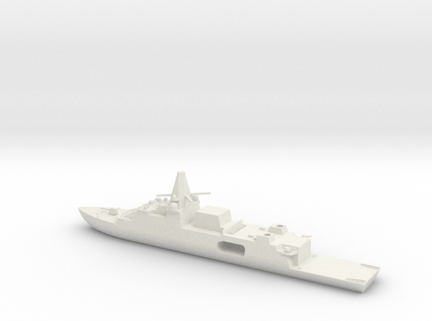 1/700 Scale HMS Type 26 Frigate in White Natural Versatile Plastic
