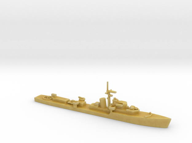 1/1800 Scale HMS Type 16 Frigate in Tan Fine Detail Plastic