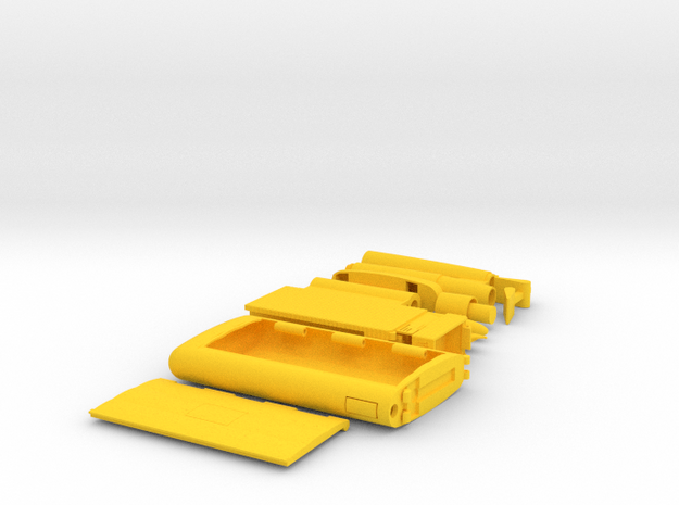 Golden gun kit in Yellow Processed Versatile Plastic
