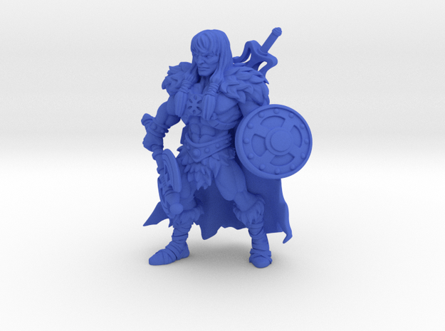 King Ktulu in Blue Processed Versatile Plastic