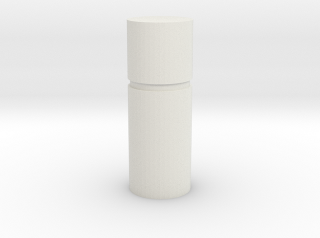 Jedi Comlink Prop Replica Voice Microphone Part in White Natural Versatile Plastic