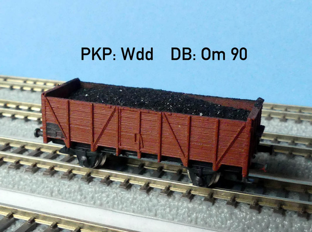 PKP Wdd (DB Om 90) in Tan Fine Detail Plastic