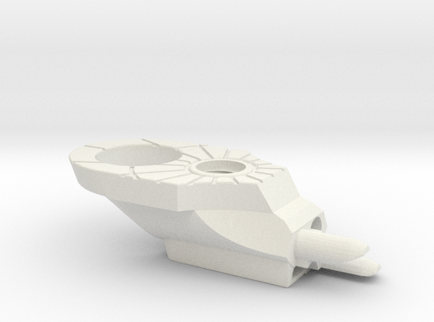 Rivian Compatible Accessory Port Adapter - Roof in White Natural Versatile Plastic