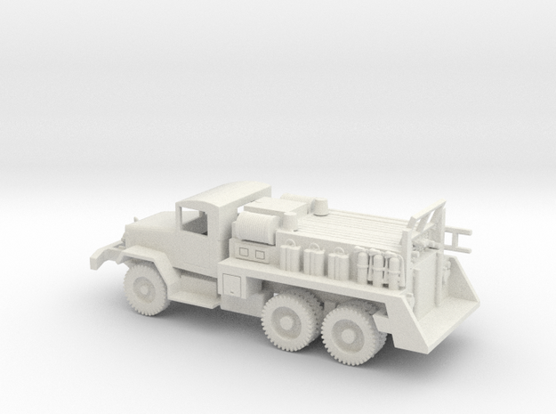 1/87 Scale Type 530A USAF Fire Truck in White Natural Versatile Plastic