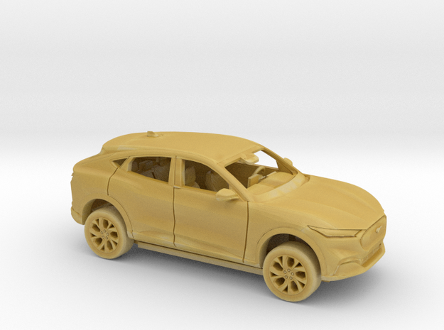 1/87 2021- Present Ford Mustang Mach E Kit in Tan Fine Detail Plastic