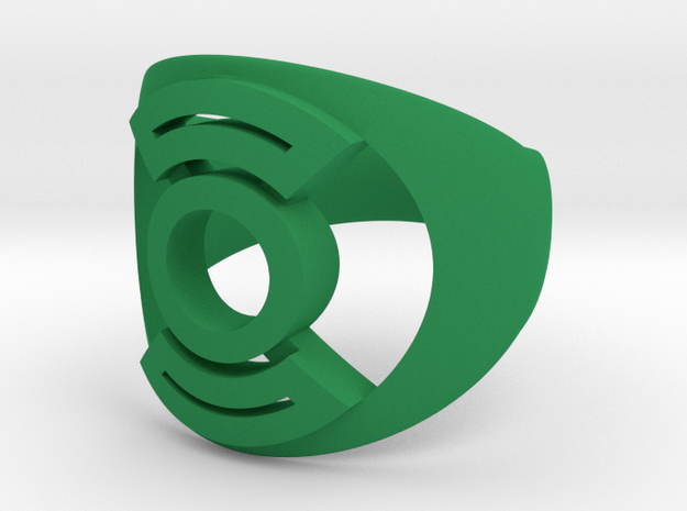 Green Ring, type B2 in Green Processed Versatile Plastic