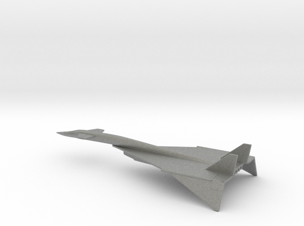 North American XB-70 Valkyrie (in flight) in Gray PA12: 1:600