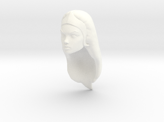 Sibylline Head Classics in White Processed Versatile Plastic