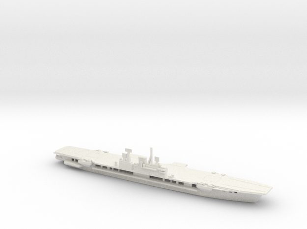 1/1250 Scale HMS Malta in White Natural Versatile Plastic