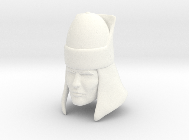 Nepthu Head Classics/Origins in White Processed Versatile Plastic