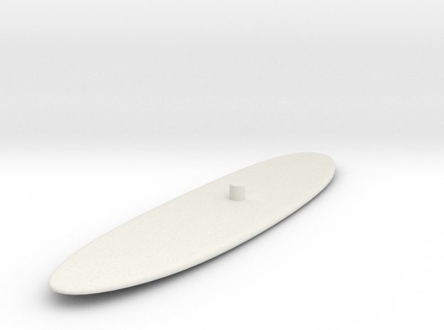 Surf Force Alpha in White Natural Versatile Plastic