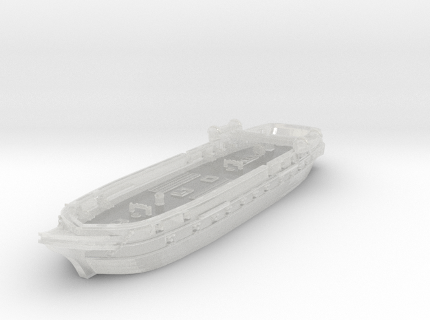 1/1250 SMS Thetis (1846) in Clear Ultra Fine Detail Plastic