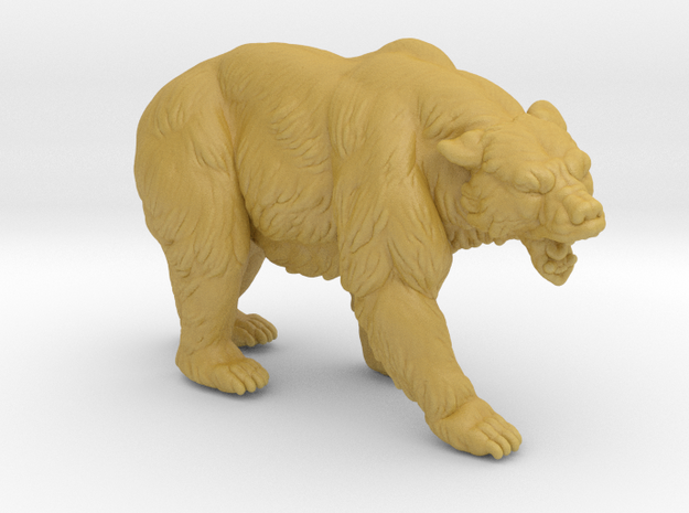 Kodiak Bear 20mm H0 scale animal miniature model