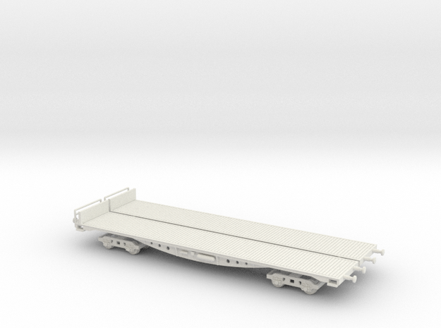 1/144 SSla 44 German heavy load wagon in White Natural Versatile Plastic